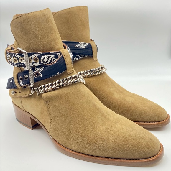 AMIRI Other - Amiri bandana suede Chelsea boot 43 1/2